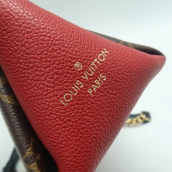 Louis Vuitton Surene BB Brown&Red Monogram Canvas Shoulder Bag 1168-052825 - Picture 9 of 12